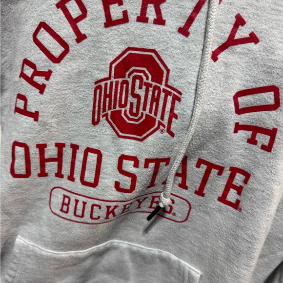 Ohio State Buckeyes Gray Hoodie - Picture 2 of 3